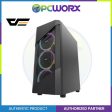 Darkflash POLLUX  Black Mid-tower ATX included 2pcs DR14 14CM FANS Supply