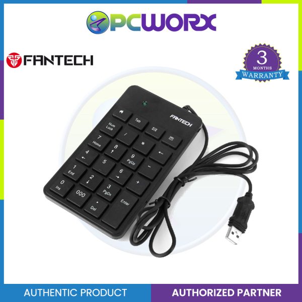 FANTECH FTK801 Numpad Keyboard, Numerical Keyboard for laptop and PC For Discount