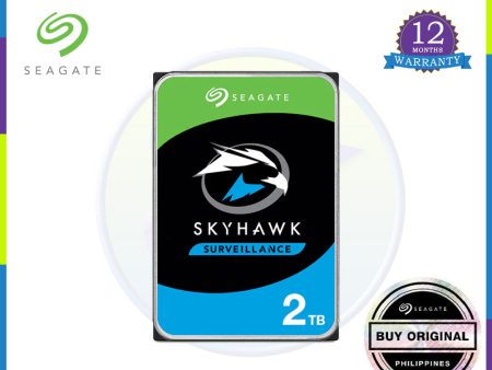 Seagate Skyhawk 2TB 5400RPM 256MB Surveillance Hard Disk Drive For Sale