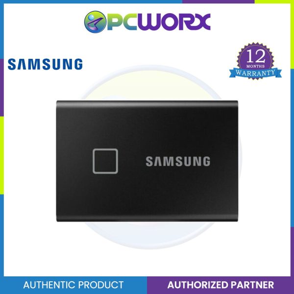 Samsung 1TB T7 Touch Portable USB3.2 (MU-PC1T0K WW) External SSD Supply