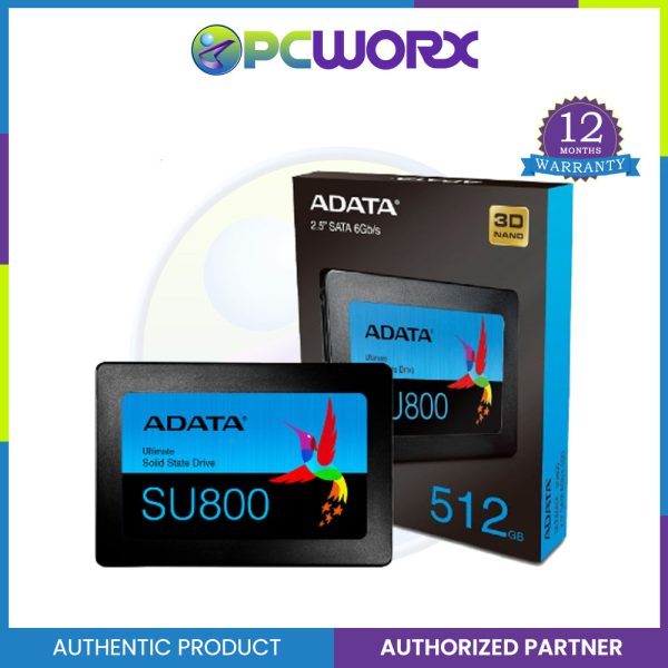 Adata AD-ASU800SS-512GT-C SU800 512GB SATA III 3D NAND SSD Online