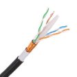 Adlink Cat6e 23AWG 0.5mm UTP Outdoor Black 305m Online