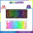 Redragon K649 Elf Pro Wireless Crystal 75% Gasket Hot-Swappable Mechanical Keyboard For Cheap