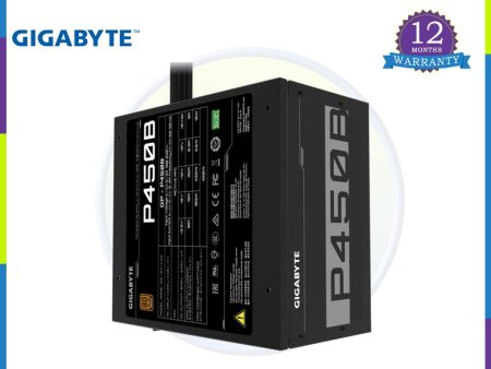 Gigabyte GP-P450B 450W ATX 12V v2.31 80+ Bronze Certified Power Supply Online now