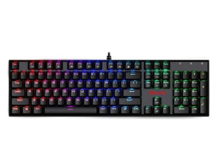 Redragon Mitra K551 RGB Black Mechanical Keyboard Online now