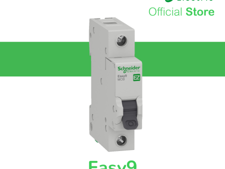 Schneider Easy9 IEC 1P 32A C DIN-Rail Type Miniature Circuit Breaker 230V 10kAIC (EZ9F51132) For Sale