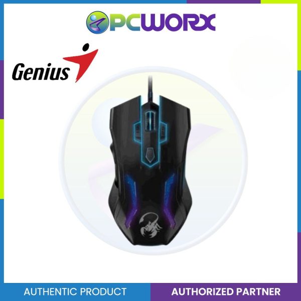 Genius GX-Gaming Scorpion Spear Pro Gaming Mouse with Programmable Buttons Online Sale