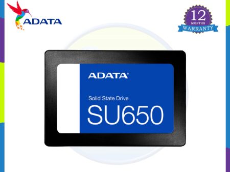 Adata SU650 Solid State Drive 120GB 240GB 480GB SATA 2.5 - New Packaging Sale