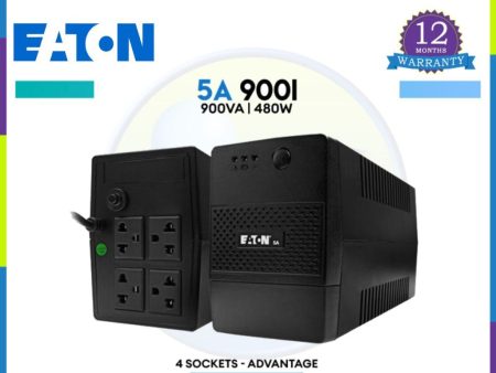 Eaton 5A 900I-NEMA 900VA 480W Tower Single-Phase Line Interactive UPS Fashion