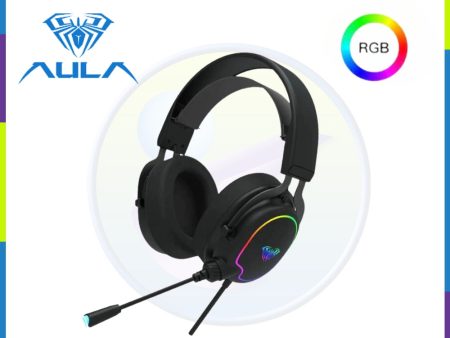 Aula F606 Wired Gaming Headset With Noise Cancelling Microphone For Sale