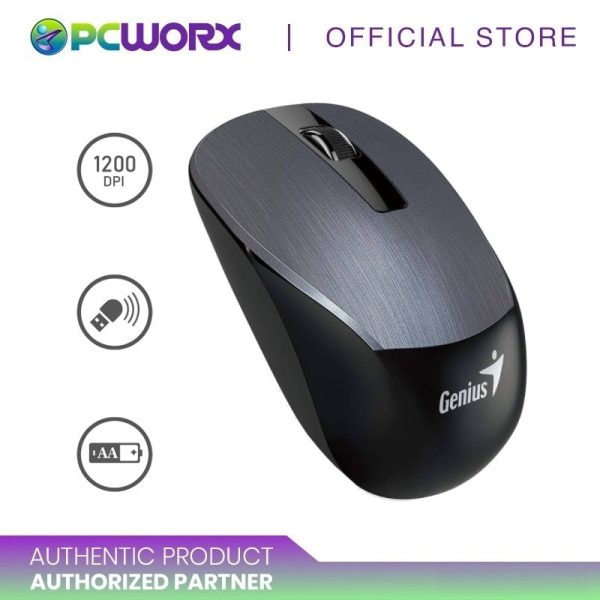 Genius NX-7015 Metallic Wireless Mouse For Cheap