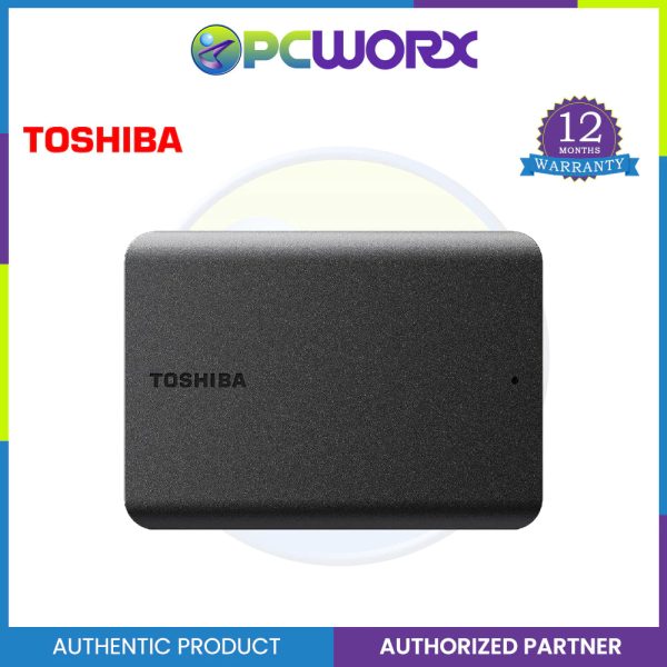 Toshiba Canvio Basics 1TB Portable External HDD - USB 3.2 for PC Laptop Windows and Mac External HDD Supply