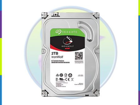 Seagate ST2000VN004 2TB Ironwolf Hard Disk Drive Fashion