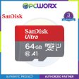 Sandisk SDSQUAB-064G-GN6MN 64GB Ultra Micro SD 140MB S C10 For Sale