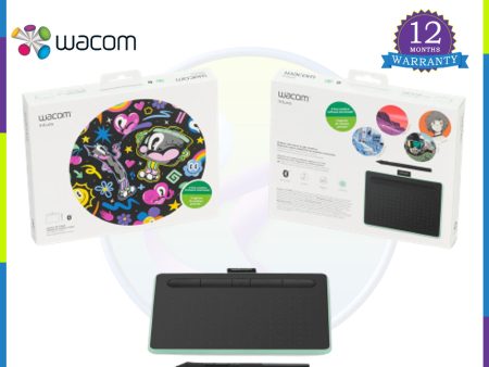 Wacom Intuos CTL-4100WL E0-CX Small Pistachio Bluetooth Graphics Tablet Cheap