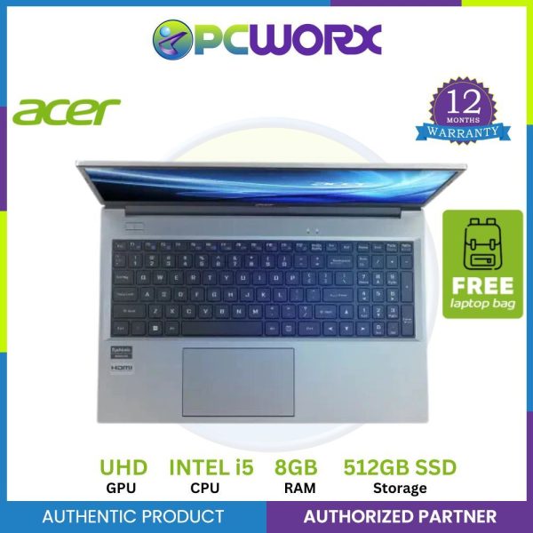 Acer Aspire Lite AL15-51M-55R1 15.6  FHD | Intel Core i5-1135G7 | 8GB RAM | 512GB SSD | WIn11 w  H&S Fashion