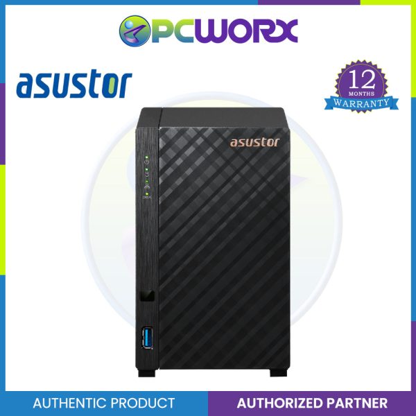 Asustor Drivestor AS1102T 1GB 2-Bay NAS Supply