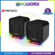 Fantech Sonar GS202 Speaker with RGB Lighting, Multi-Platform Compatibility Gaming Speaker for PC Fashion