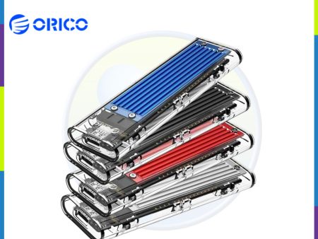 ORICO NVME M.2 to Type-C USB3.1 Gen2 10Gbps Transparent External Solid State Drive Adapter Enclosure For Cheap