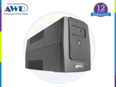 AWP AID1000 Aide 600W 1000VA UPS with AVR Uninterruptible Power Supply (4 Sockets) Discount