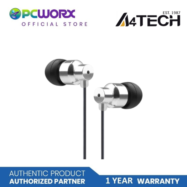 A4Tech G CUBE IP-720 Metallic iBuds Talk Headset | In-ear Earphone | A4tech Headset Fashion