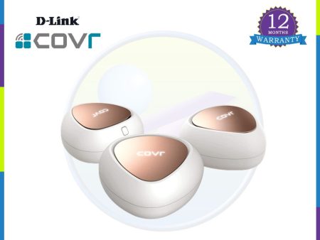 D-Link COVR-C1203 Wi-Fi Mesh Wireless AC3600 DUAL-Band MU-MIMO AC Router 3-Pack (Box Damage) Sale