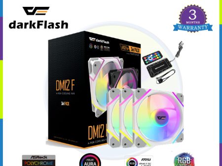 Darkflash DM12F 3in1 Combo 120mm CPU Cooler White Cheap