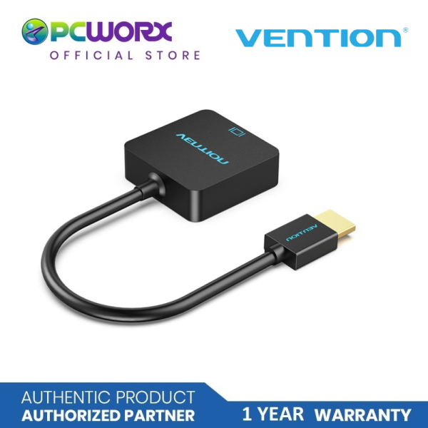 VENTION HDMI to VGA Adapter with Audio HDTV TV AV Video Cable Converter (ACRBB) | HDMI to VGA Cable Adapter | HDMI to VGA Adapter For Cheap