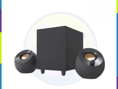 Creative MF0480 Speaker Pebble Plus WW-R N Black |  Pebble Plus 2.1 USB-Powered Desktop Speakers Sale