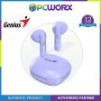 Genius HS-M905 Bluetooth 5.3 Earbuds (White | Light Purple) Bluetooth 5.3 | 3.7 V   40 mAh For Cheap