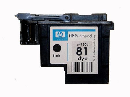 HP 81 Designjet 5000 5500 Dye Black Print Head C4950A-R Online