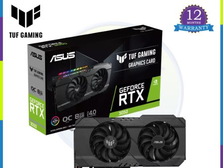 Asus NVIDIA® GeForce RTX™ 3050 TUF Gaming OC 8GB GDDR6 Online Sale