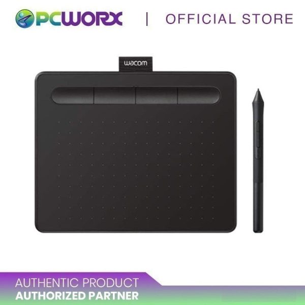 Wacom Ctl-4100 K0-Cx Intuos Small Black Graphic Drawing Pen Tablet Online now