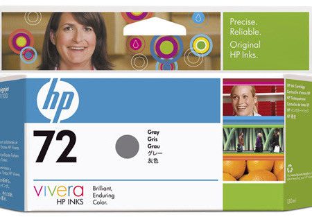 HP 72 130-ml Gray Ink Cartridge (C9374A) PARTIALLY USED For Sale