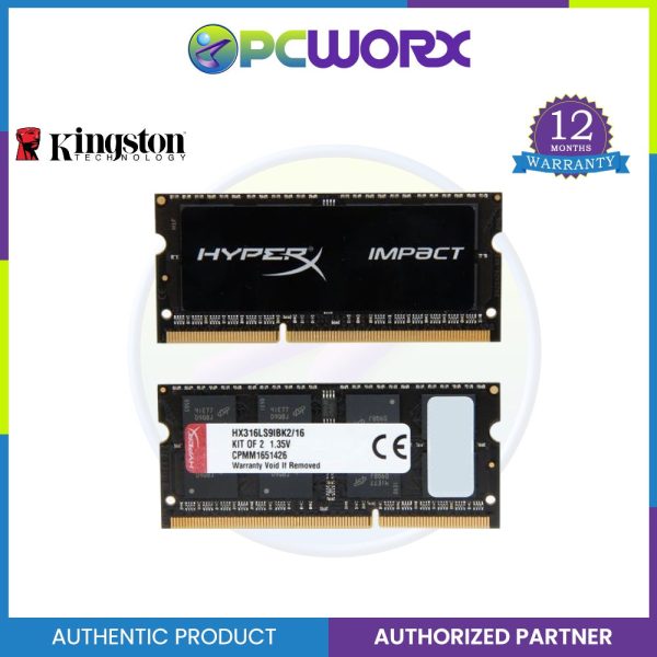 Kingston HX318LS11IBK2 16 HyperX Impact Black 16GB 2x8 DDR3 1866MHz Sodimm Hot on Sale