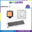 Deepcool LT720 Mirror Design Pump Head, 14.2 inches (360 mm) Radiator, All-in-One Water Cooling CPU Cooler Fashion