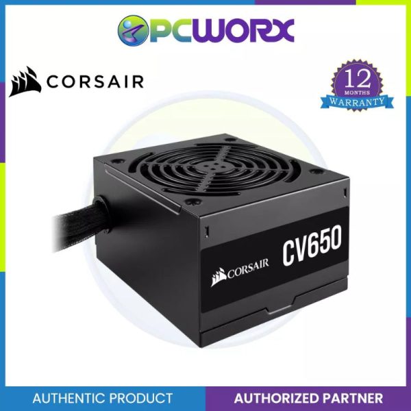 Corsair CV650   CX650 650Watts 80+ Bronze Certified Power Supply For Discount