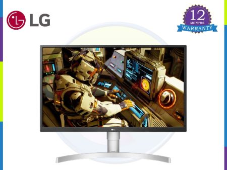 LG‎ 27UL550-W Class 4K UHD IPS LED HDR Monitor With Ergonomic Stand Online Sale