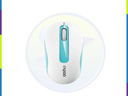 Rapoo M10 Plus Wireless Optical Mouse Blue Hot on Sale