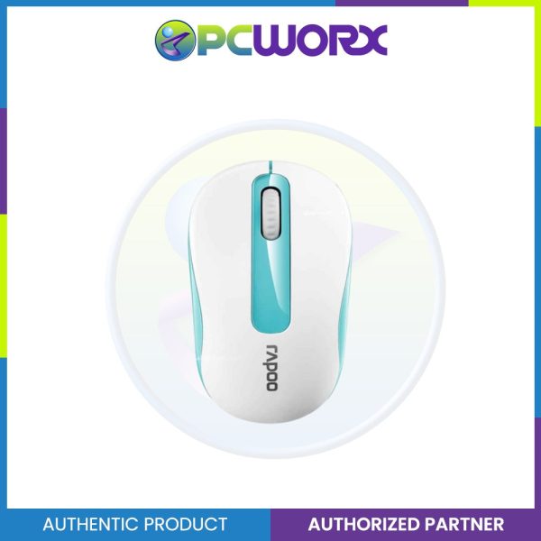 Rapoo M10 Plus Wireless Optical Mouse Blue Hot on Sale