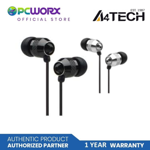 A4Tech G CUBE IB-570 Metallic iBuds Talk Headset | In-ear Earphone | A4tech Headset Supply