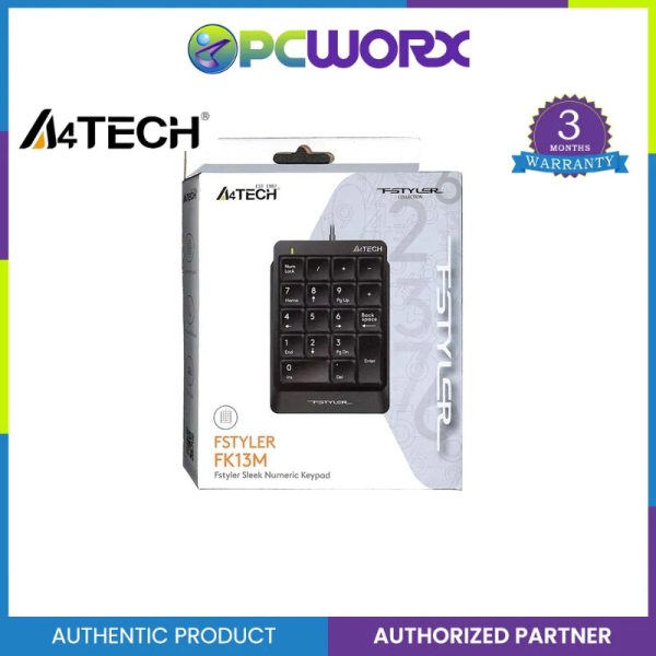 A4Tech FK13M Fstyler Wired Numeric Keypad Micro USB Online Hot Sale