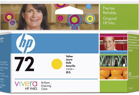 HP 72 130-ml Yellow Ink Cartridge (C9373A) PARTIALLY USED Cheap