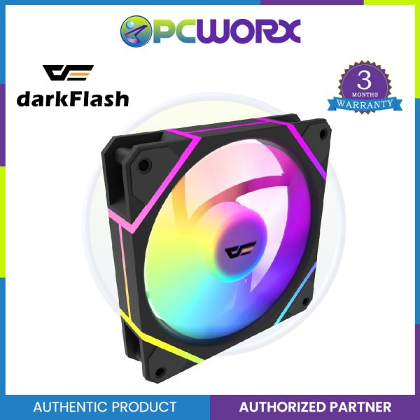 Darkflash DM12F Single Fan 120mm CPU Black Hot on Sale