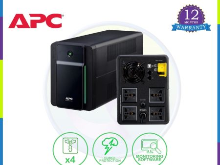 APC UPS 1600VA-900W UPS (BX1600MI-MS, 4 outlets, AVR Surge, PowerChute) - (Damage Box) Cheap