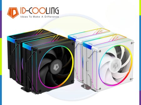 ID-Cooling FROZN A620 aRGB White   Black, Twin Tower 6 heatpipe, 2x120mm | aRGB CPU Cooler For Sale