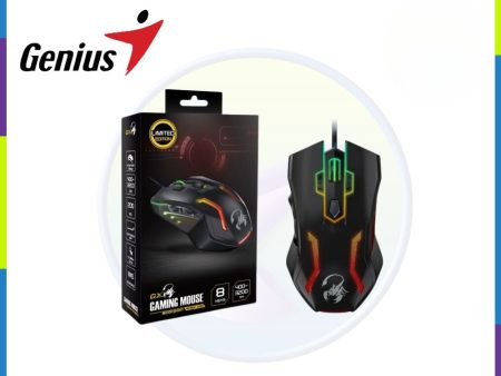 Genius GX-Gaming Scorpion Spear Pro Gaming Mouse with Programmable Buttons Online Sale