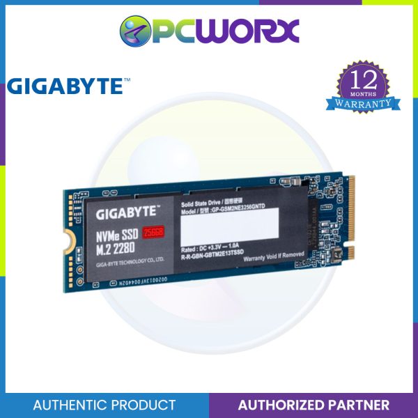 Gigabyte 256GB NVME M.2 2280 SSD Fashion