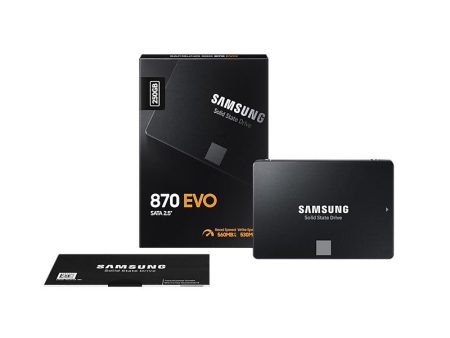 Samsung MZ-77E250BW 250GB 870 Evo Series 2.5 SSD Fashion