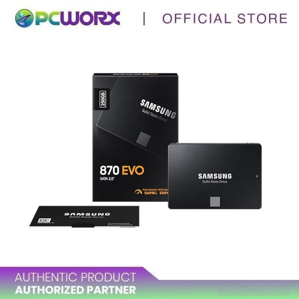 Samsung MZ-77E250BW 250GB 870 Evo Series 2.5 SSD Fashion